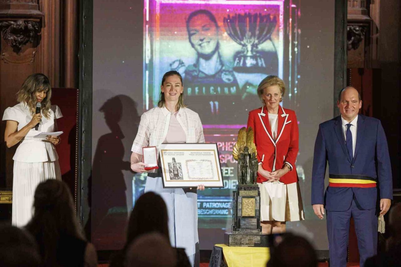 Fenerbahçe Kadın Basketbol Takımı’nın Belçikalı oyuncusu Emma Meesseman, Ulusal Spor