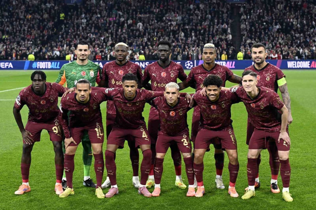 UEFA Şampiyonlar Ligi’nde Ajax’ı mağlup eden Galatasaray, Hollanda ekibini deplasmanda