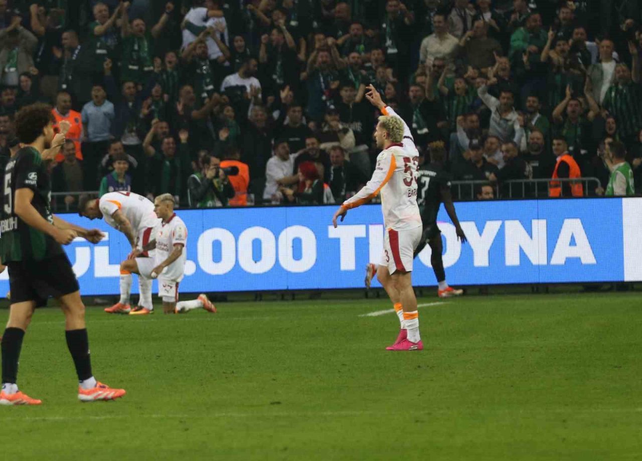 Galatasaray, Kocaelispor maçıyla bu sezon Trendyol Süper Lig’de ilk kez