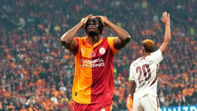 Galatasaray, Nijeryalı futbolcu Victor Osimhen’in MR sonucunda sol arka adalesinde