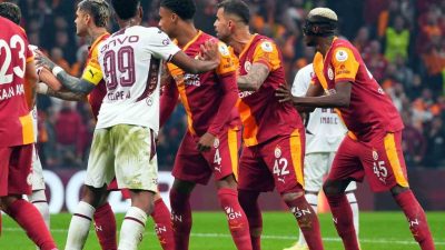 Trabzonspor müsabakasından beraberlikle ayrılan Galatasaray’ın rakibine karşı 6 maçlık galibiyet