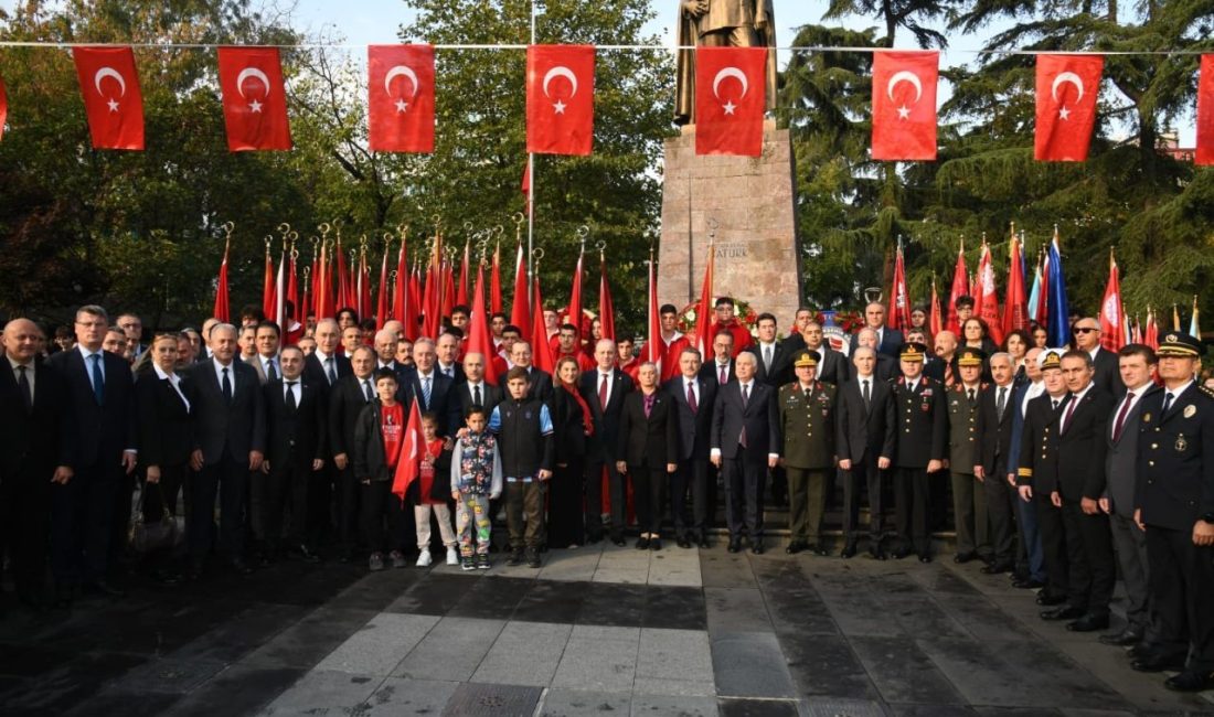 Gazi Mustafa Kemal Atatürk vefatının 87. yıl dönümünde tüm yurtta