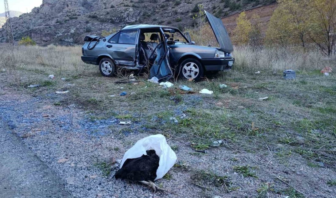 Gümüşhane’de iki aracın karıştığı kazada 4 kişi yaralandı. Kaza öğleden