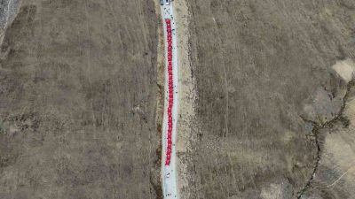 Gümüşhane’nin Kürtün ilçesinde Harşit Savunması Zaferi’nin 108. yılı dolayısıyla Güvende