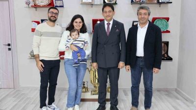 SMA Tip 1 hastası Teoman Çiftçi’nin ailesi, Erzurum Ticaret Borsası