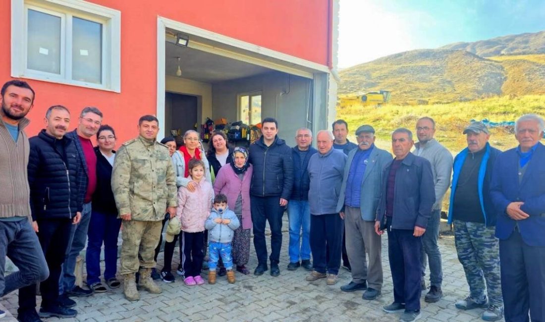 Kaymakam Ömer Sirkeci, İliç’e bağlı köyleri ziyaret ederek vatandaşlarla bir