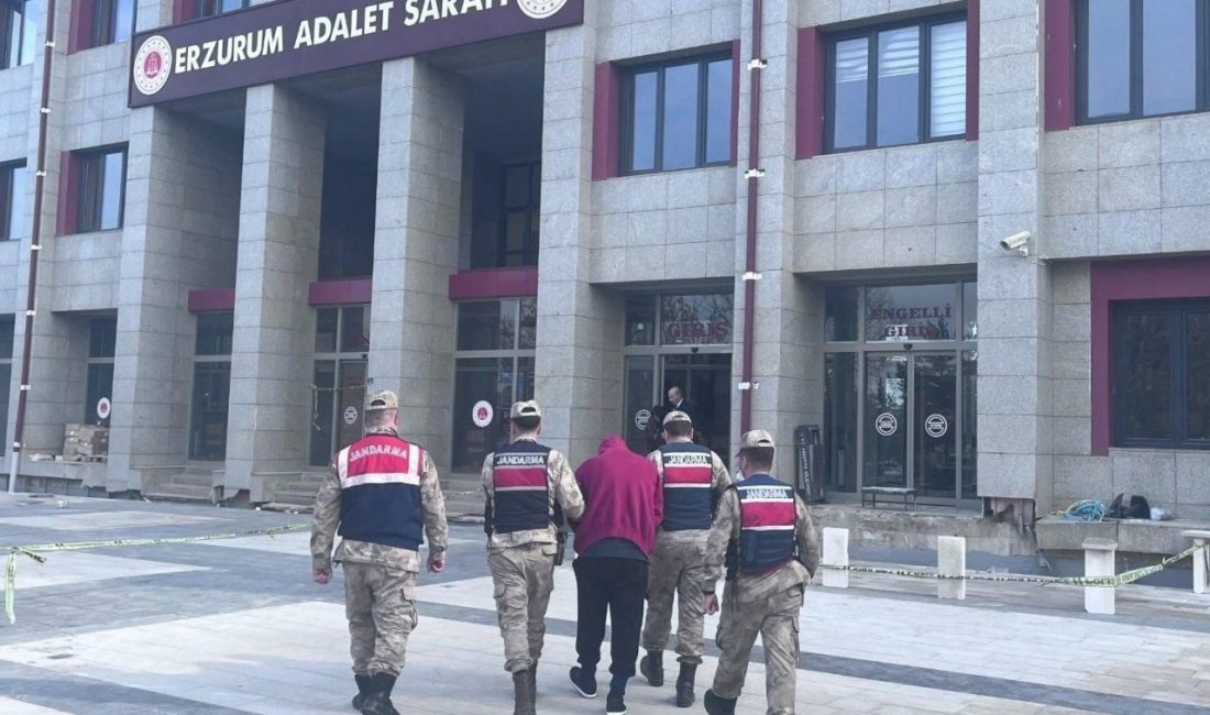 Erzurum’da hakkında 20 yıl hapis cezası bulunan şahıs Jandarma ekiplerince