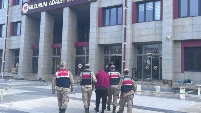 Erzurum’da hakkında 20 yıl hapis cezası bulunan şahıs Jandarma ekiplerince