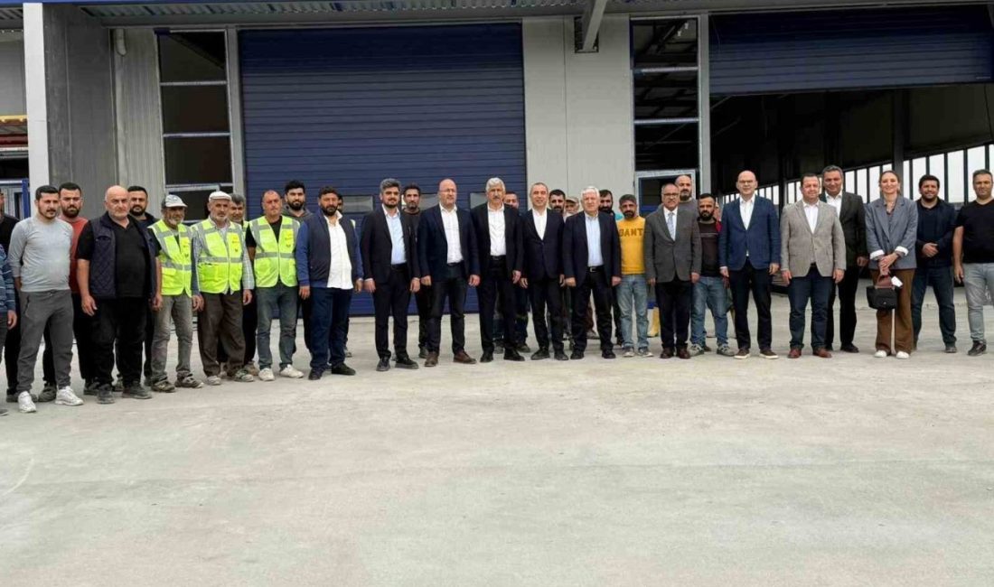 Adıyaman’ın Kahta ilçesinde yapımı hızla devam eden Araç Muayene İstasyonunun