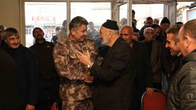 Erzurum İl Emniyet Müdürü Onur Karaburun, Pasinler İlçesi ‘Huzur Toplantısı’