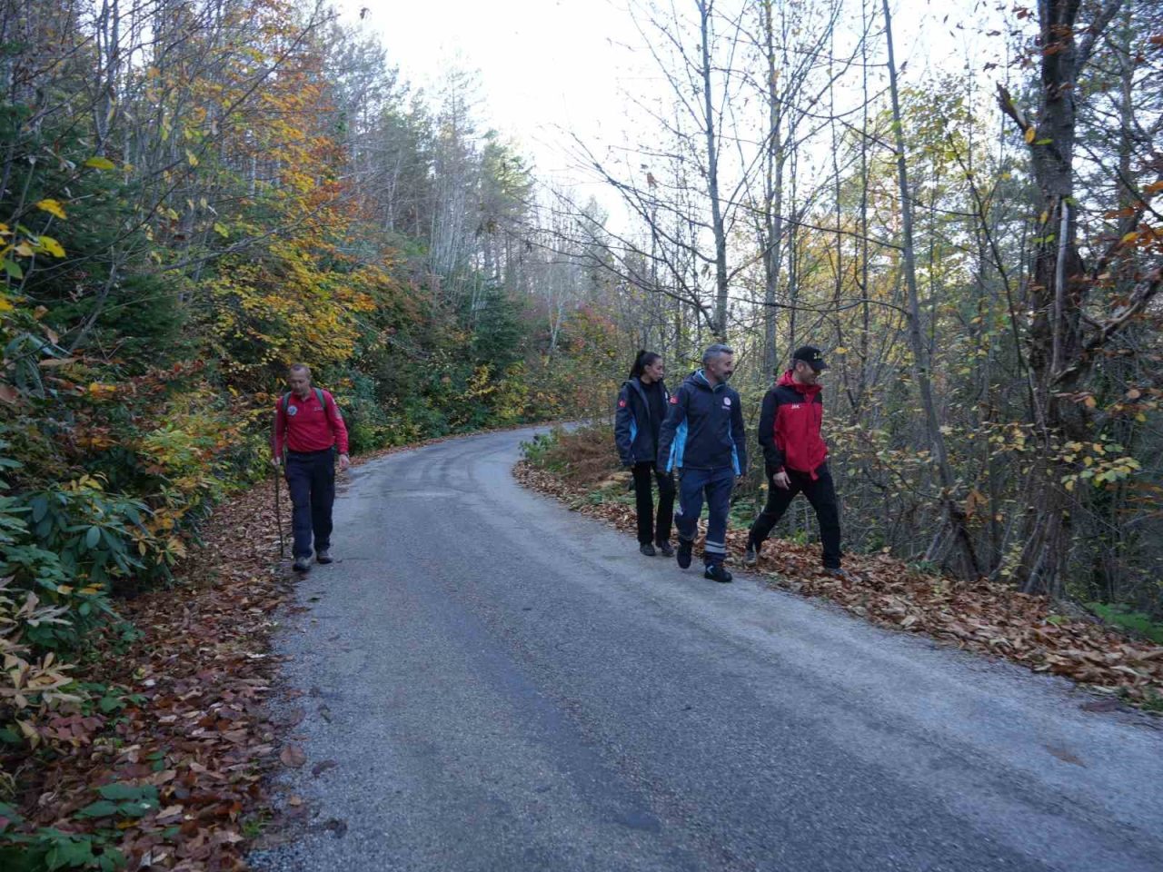 Kastamonu’nun Bozkurt ilçesinde kaybolan anne ile 5 yaşındaki oğlunu arama