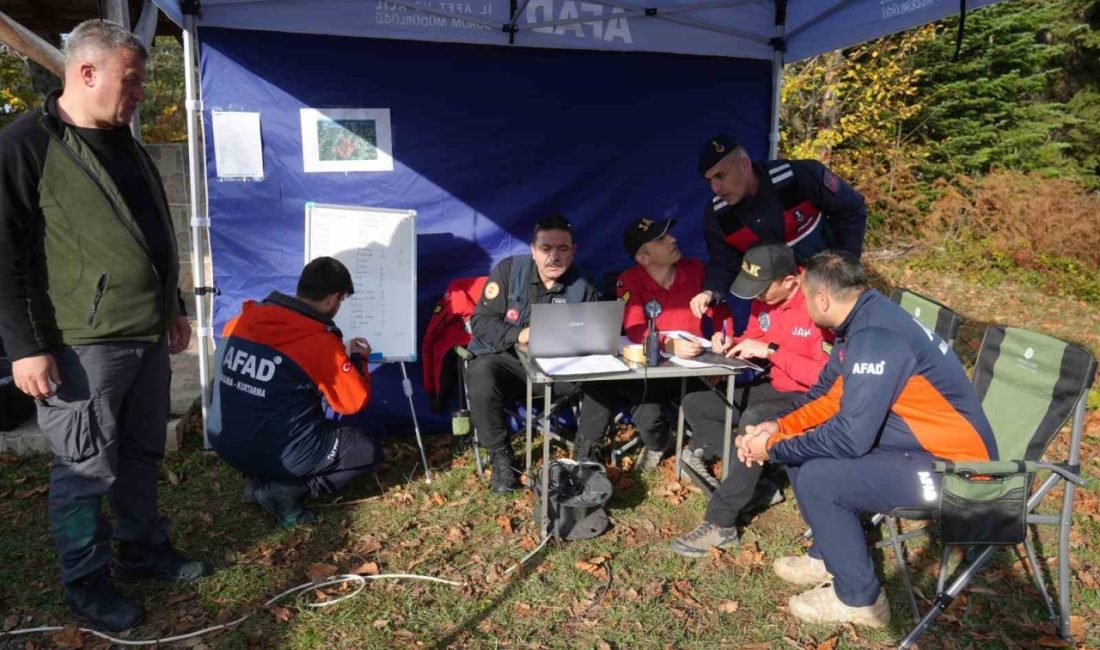 Kastamonu’nun Bozkurt ilçesinde kaybolan anne ile 5 yaşındaki oğlunu arama