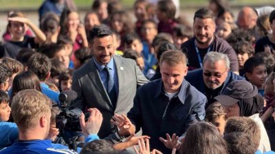 Okul başkanlık seçiminde “Başkan olursam Kerem Aktürkoğlu’na mesaj atarak okulumuza