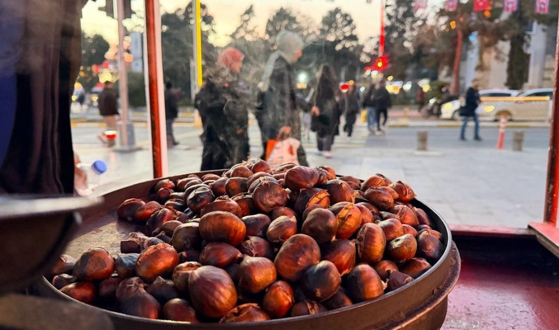 Havaların iyice soğumasıyla birlikte Erzincan sokaklarında kestane kokusu yeniden yükselmeye