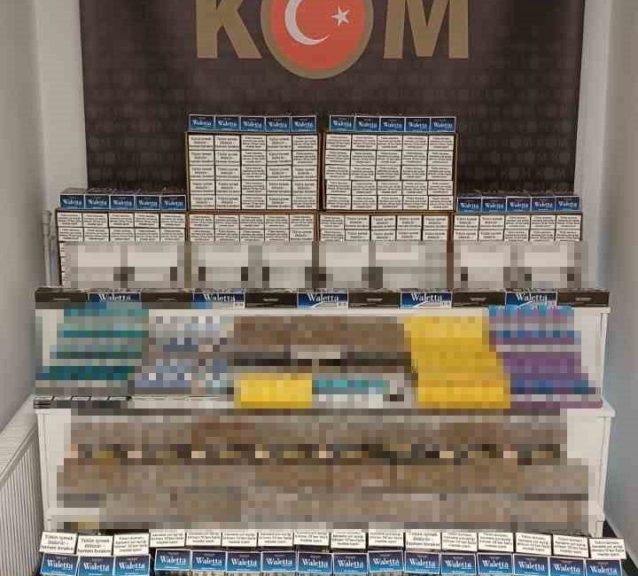 Kocaeli Emniyet Müdürlüğü ekiplerince kaçakçılığın önlenmesine yönelik yürütülen çalışmalar kapsamında