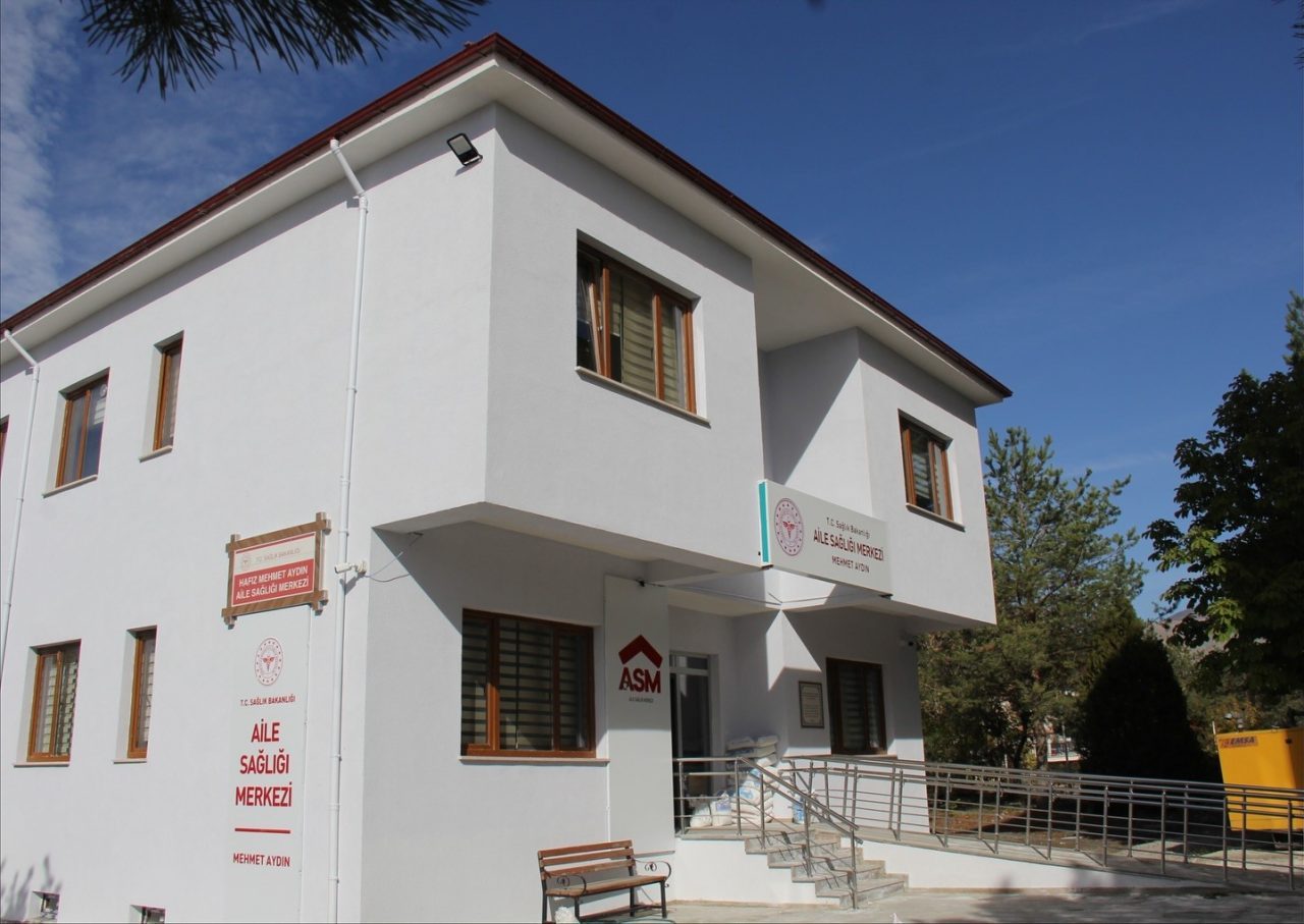 Erzincan İl Sağlık Müdürlüğü’ne bağlı Fatih Aile Sağlığı Merkezi, yeni