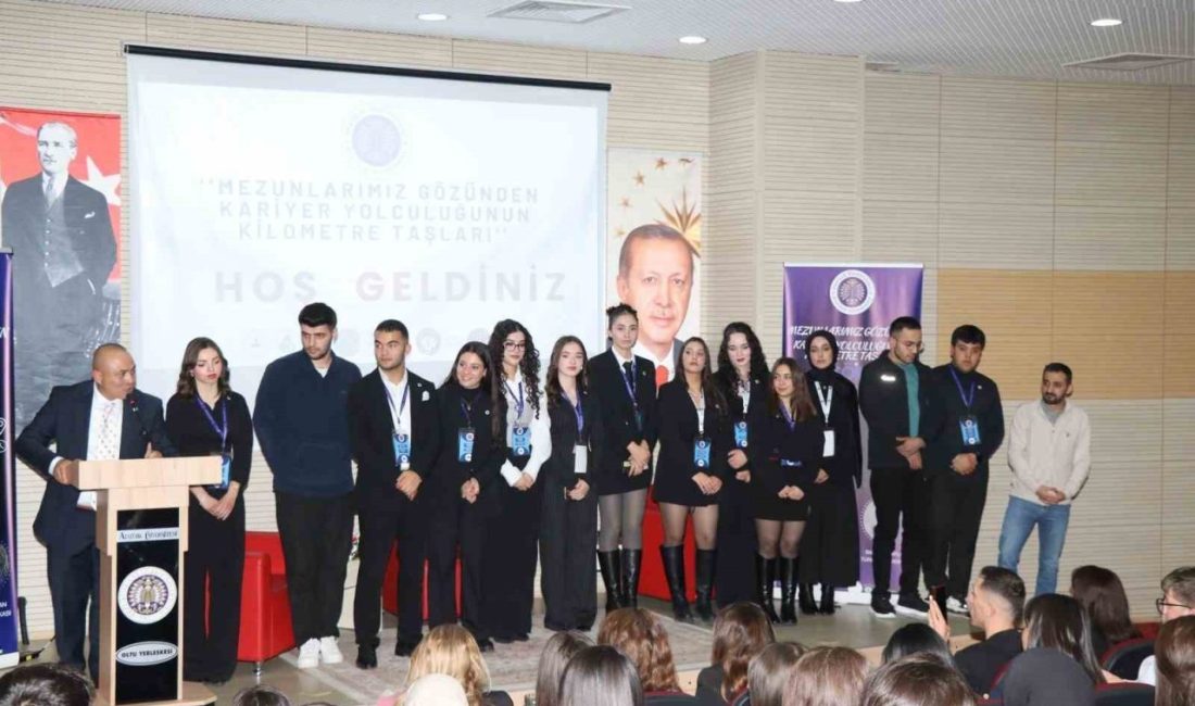 Erzurum’un Oltu ilçesinde “Mezunlarımız Gözünden Kariyer Yolculuğunun Kilometre Taşları” yoğun
