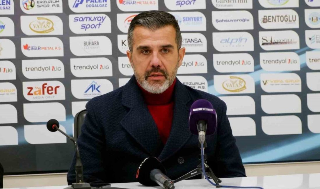 İstanbulspor Teknik Direktörü Mustafa Alper Avcı, Erzurumspor FK mağlubiyeti sonrası