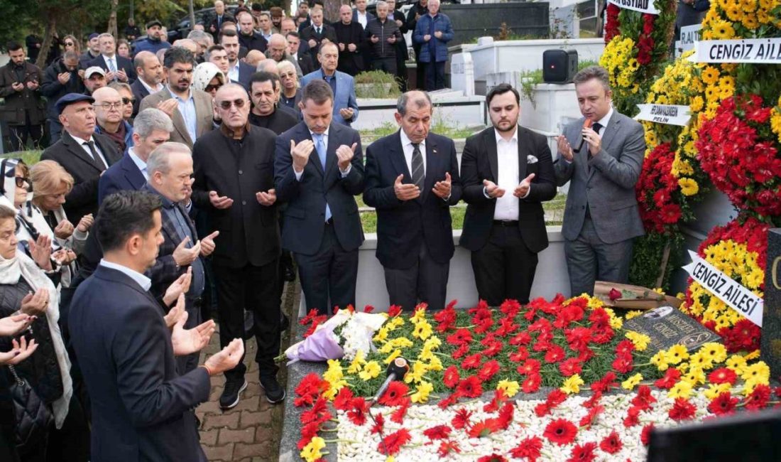 Eski Galatasaray Başkanı Mustafa Cengiz, vefatının 4. yıl dönümünde kabri