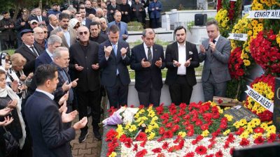 Eski Galatasaray Başkanı Mustafa Cengiz, vefatının 4. yıl dönümünde kabri