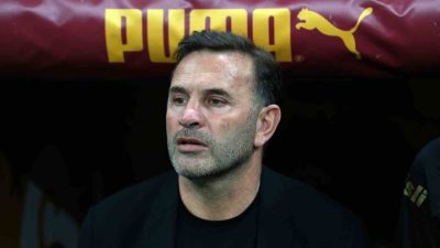 Galatasaray Teknik Direktörü Okan Buruk, Trabzonspor Teknik Direktörü Fatih Tekke’ye