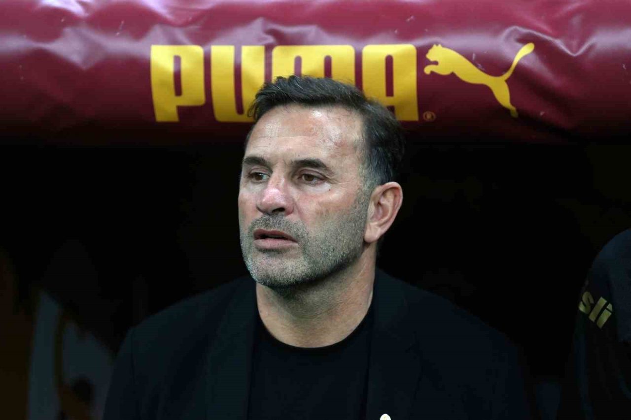 Galatasaray Teknik Direktörü Okan Buruk, Trabzonspor Teknik Direktörü Fatih Tekke’ye