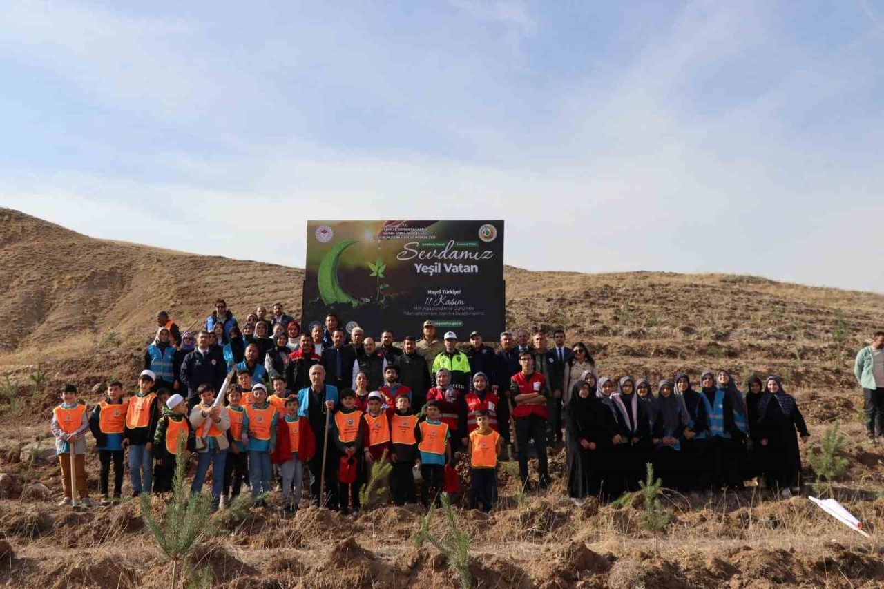 Oltu Orman İşletme Müdürlüğü tarafından 11 Kasım “Milli Ağaçlandırma Günü”