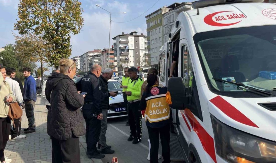 Ordu’nun Ünye ilçesinde dolmuşun bir cipe arkadan çarpması sonucu 11’i