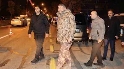 Erzurum’da polis gün içinde 91 ekip ve bin 553 personelle