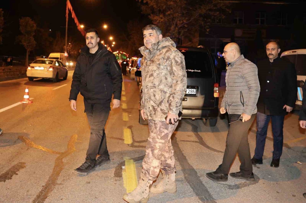 Erzurum’da polis gün içinde 91 ekip ve bin 553 personelle