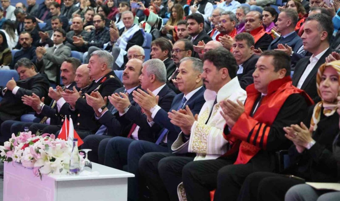 2026 Akademik Yılı Açılış Töreni İçişleri Bakanı Ali Yerlikaya’nın katılımıyla