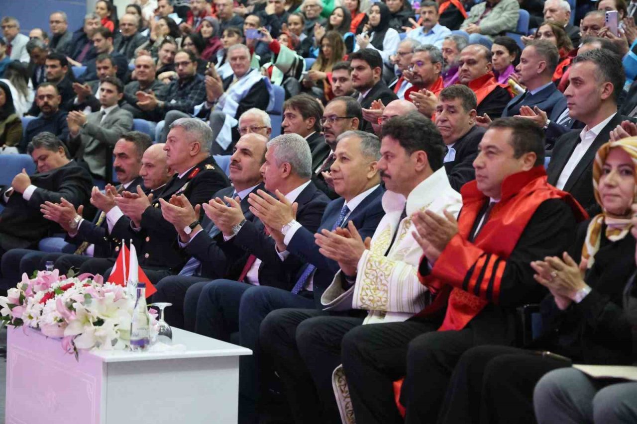 2026 Akademik Yılı Açılış Töreni İçişleri Bakanı Ali Yerlikaya’nın katılımıyla