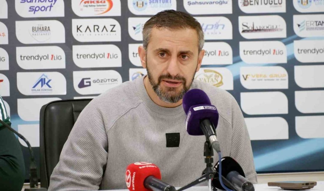 Erzurumspor FK Teknik Direktörü Serkan Özbalta, Esenler Erokspor maçının ardından