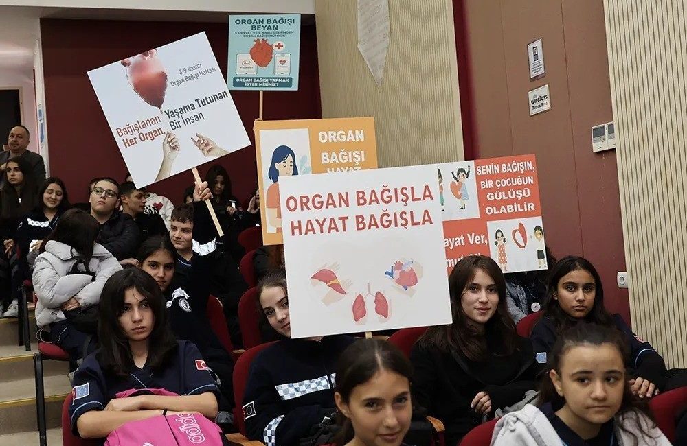 Sinop’ta 3-9 Kasım Organ Bağışı Haftası kapsamında, İl Sağlık Müdürlüğü