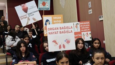 Sinop’ta 3-9 Kasım Organ Bağışı Haftası kapsamında, İl Sağlık Müdürlüğü