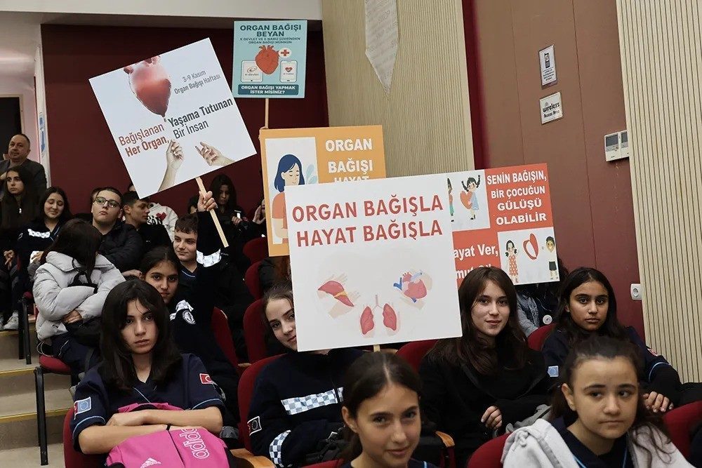 Sinop’ta 3-9 Kasım Organ Bağışı Haftası kapsamında, İl Sağlık Müdürlüğü