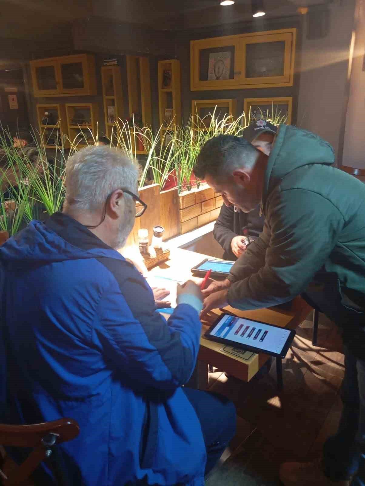 Sinop genelinde kapalı alanlarda tütün kullanımına yönelik yürütülen denetimlerde Ocak–Kasım