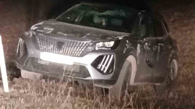 Erzurum’un Karayazı ilçesinde meydana gelen trafik kazasında, kontrolden çıkarak şarampole