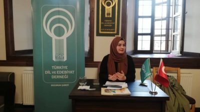 Türkiye Dil ve Edebiyat Derneği (TDED) Erzurum Şubesi’nin bu haftaki