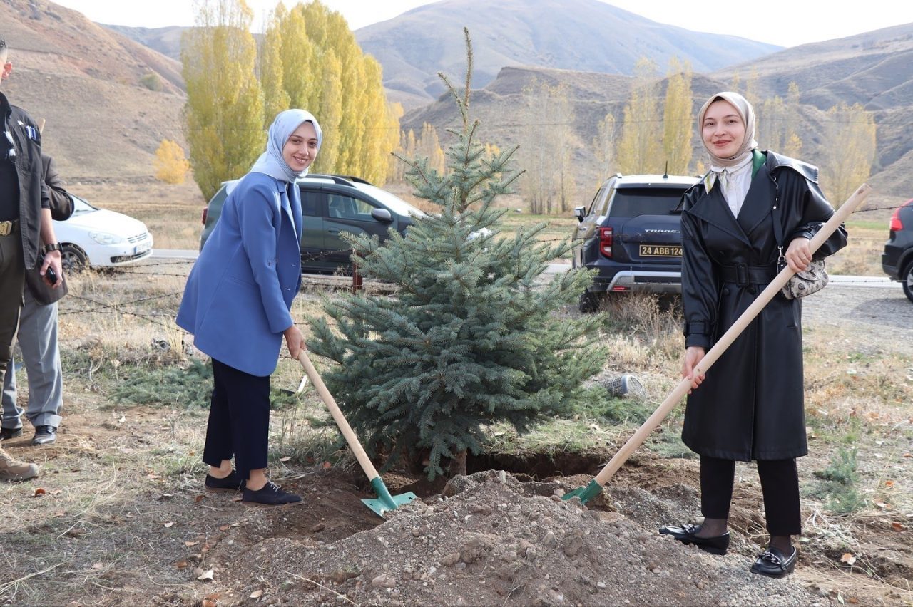 11 Kasım Milli Ağaçlandırma Günü Programı kapsamında, tüm Türkiye’de olduğu