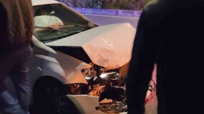 Trabzon’un Araklı ilçesinde meydana gelen zincirleme trafik kazasında 3 kişi