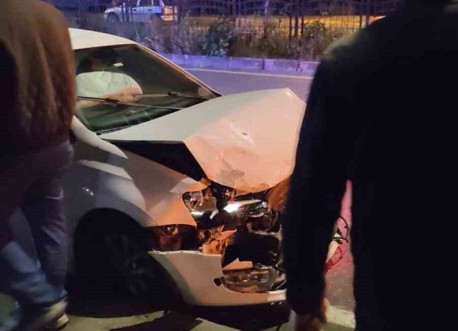 Trabzon’un Araklı ilçesinde meydana gelen zincirleme trafik kazasında 3 kişi