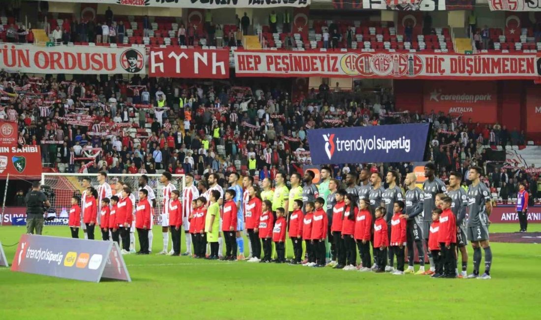 Trendyol Süper Lig’in 12. haftasında Antalyaspor, Beşiktaş’ı konuk ediyor. Karşılaşmanın