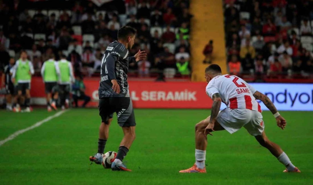 Trendyol Süper Lig’in 12. haftasında Antalyaspor, sahasında Beşiktaş’a 3-1 mağlup
