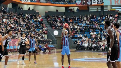Türkiye Sigorta Basketbol Süper Ligi’nin 8. haftasında Trabzonspor, sahasında karşılaştığı