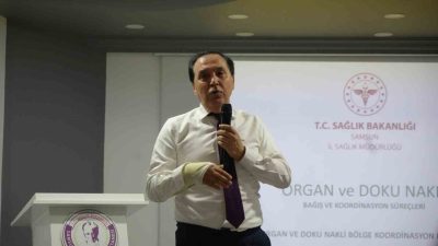 Organ ve Doku Nakli Samsun Bölge Koordinatörü Dr. Mehmet Kazak,