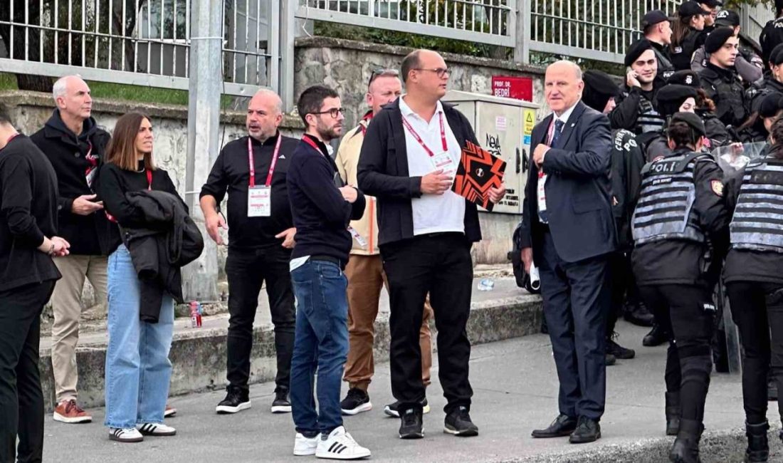 UEFA heyeti, 20 Mayıs 2026’da Beşiktaş Park’ta oynanacak olan Avrupa