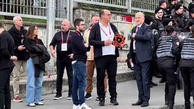 UEFA heyeti, 20 Mayıs 2026’da Beşiktaş Park’ta oynanacak olan Avrupa