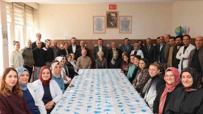 Erzincan Valisi Hamza Aydoğdu, İl Millî Eğitim Müdürü Hacı Ömer