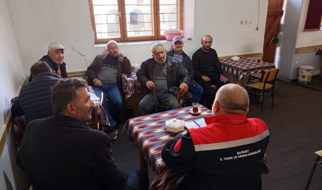 Tarım ve Orman Bakanlığının “Eğitim Seferberliği” çalışmaları kapsamında, Bayburt’un Aydıntepe